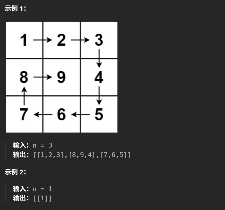 题目示例